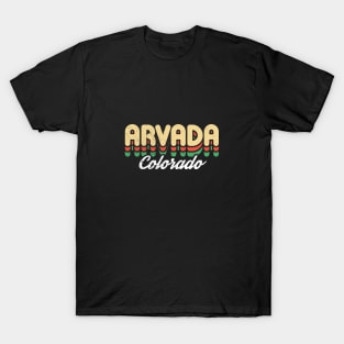 Retro Arvada Colorado T-Shirt